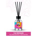 Özcan Bey Yaz Rüzgarı Kokulu Çubuklu Oda Kokusu Ekstra Kalıcı Esansiyel Yağ Odunsu Koku 50ml