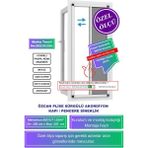 Özcan 💥En 100 x Boy 220 cm Plise Sürgülü Kayar Kapı Sineklik 🚪 Demir, Ahşap, Çelik, Pimapen Kapılara Uyumlu 🦟 Yaz Fırsatı! ❌ Sineklere Son 🛒 Hemen Sepete Ekle! - Beyaz - 100 x 220 cm