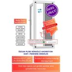 Özcan En90 x Boy210 cm Plise pileli Sürgülü Sineklik | Akordiyon, Kapı Sinekliği. Demir, Ahşap, Çelik, Pimapen, alüminyum, Kapılara Uyumlu - Beyaz - 90 x 210 cm