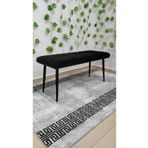 ÖZCAN METAL Metal Ayak Metal Kasalı Bench Mutfak Salon Antre Yatak Odası Puf Bank
