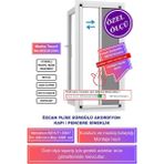 Özcan 💥Plise 140 x 240 cm Pileli Sürgülü akordiyon kayar Kapı pencere Sineklik (Demir Kapı ,ahşap Kapı, Çelik Kapı Pimapen Kapı sinekliği) - Açık Kahverengi