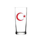 Özcan Tasarım Ay Yıldız Baskılı Rakı Bardağı - Ay Yıldızlı Rakı Bardağı