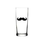 Özcan Tasarım Bıyık Baskılı Rakı Bardağı - Bıyıklı Rakı Bardağı