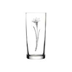 Özcan Tasarım Çiçek Baskılı Rakı Bardağı - Çiçekli Rakı Bardağı