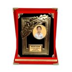 Özcan Tasarım Fotoğraflı Plaket - Resimli Kadife Plaket - Kişiye Özel Kadife Plaket ( Büyük Boy )