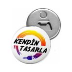 Özcan Tasarım Kişiye Özel Açacaklı Düğün Magnet - Nişan Magnet - Söz Magnet ( 25 Adet)