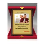 Özcan Tasarım Kişiye Özel Babalar Günü Plaketi - Babaya Plaket ( Büyük Boy )