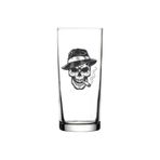 Özcan Tasarım Kuru Kafa Baskılı Rakı Bardağı - Kuru Kafalı Rakı Bardağı