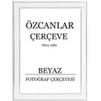 Özcanlar Çerçeve Boş Çerçeve Resim Çerçevesi Anı Çerçevesi 15X21 30X40 21X30 Çerçeve Gold Çerçeve Siyah Çerçeve - Beyaz