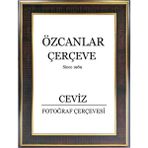 Özcanlar Çerçeve Boş Çerçeve Resim Çerçevesi Anı Çerçevesi 15X21 30X40 21X30 Çerçeve Gold Çerçeve Siyah Çerçeve - Ceviz - 50x60