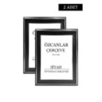 ÖZCANLAR ÇERÇEVE Boş Çerçeve Resim Çerçevesi Anı Çerçevesi Gold Çerçeve Siyah Çerçeve Beyaz Çerçeve 2 Adet 30x40