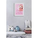 Ozcanlar Cerceve Çerçeveli Bebek Ve Çocuk Odası Tablo Seti Kız Ve Erkek Doğum Kutlama ÖZC-261-50X70