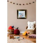 Ozcanlar Cerceve Çerçeveli Bebek Ve Çocuk Odası Tablo Seti Kız Ve Erkek Doğum Kutlama ÖZC-312-32X32