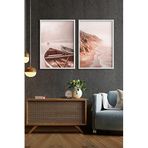 Ozcanlar Cerceve Çerçeveli Çoklu Tablo Çerçeveler Dekorasyon Ev Dekoru Konsept Beyaz Çerçeve ÖZC-193-50X70