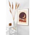 Ozcanlar Cerceve Çerçeveli Tablo Dekorasyon Ev Hediyelik Modern Tekli Ahşap Çerçeve ÖZC-252-50X60