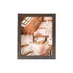 Özcanlar Çerçeve Hediyelik Çerçeve Dekorasyon Kişiye Özel Ev Home Ofis Resim Çerçevesi 20X25 - Kahve - 20 x 25