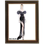 Özcanlar Çerçeve Hediyelik Çerçeve Dekorasyon Kişiye Özel Resim Çerçevesi 30X40 - Kahve - 30 x 40
