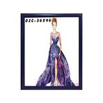 Ozcanlar Cerceve Hediyelik Çerçeve Dekorasyon Kişiye Özel Resim Çerçevesi 36X46 36X46-LAM22-LACİVERT