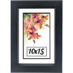 Özcanlar Çerçeve Hediyelik Çerçeve Ev Home Ofis Kişiye Özel Resim Çerçevesi Masaüstü 10X15 - Siyah - 10 x 15