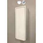 Özceden Çok Amaçlı 70 cm Mdf Parlak Beyaz Banyo Boy Dolabı