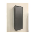 Özceden Çok Amaçlı Banyo Boy Dolabı 70 cm Mdf Antrasit Gri Mat Renkli