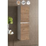 ÖZCEDEN Yıldız 35*130 cm Beyaz-Atlantik Çam MDF Asma Banyo Boy Dolabı