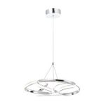 Özçelikler Burgu Lüks Krom Modern Salon Ve Oturma Oda Led Avizesi