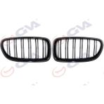 ÖZÇELİKLER Ön Panjur Set Parlak Siyah Bmw F10 M5 Style