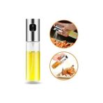 Ozcmax 100ML Kapasiteli Şeffaf Spreyli Yağdanlık Sosluk Yağ Püskürtücü Yağ Şişesi