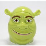 Ozcmax 3D Shrek Tasarımı Porselen Kupa Barddak (Büyük Boy)