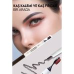 Ozcmax 3'lü Kaşık Fırçalı Kaş Kalemi Seeti