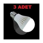 Ozcmax 7W Enerji Tasarruflu LED Ampul ( 3 Adet )