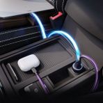 Ozcmax Araç Içii Çakmaklığa Takılantype-C ve USB Girişli 2 Portlu Hızlı Şarj Adaptörü