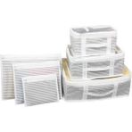 Ozcmax Bavul Içi Düzenleyici Valiz Organizer 6 Lı Set - Çizgili-