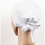 Ozcmax Dikişsiz Bağlamalı Tesettür Bone - Bağlamalıı Bandana Beyaz 5 Adet