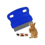 Ozcmax Evcil Hayvan Bakım Tarağı - Kedi Köpek Tavşan Ince Dişli Bit Pire Tarağı