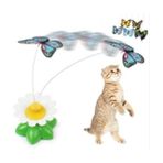 Ozcmax Hareketli Dönen Kelebek - Kedi Oyuncağı ( Pille Çalışır)