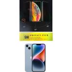 Ozcmax iPhone 14 Pro Max Hayalet Ekran Koruyucu Kırılmmaz Cam