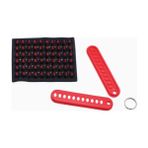 Ozcmax Mini Anahtarlık, Çanta, Araba Için Çok Amaçlıı Numaratör