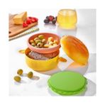 Ozcmax Oz cm ax Hamburger Görünümlü Beslenme ve Saklama Kabı
