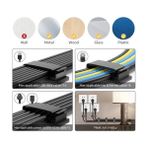 Ozcmax Yapışkanlı Kablo Düzenleyici Klips 4lü Set