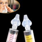 Ozcmax Yeniden Kullanılabilir, Manuel Burun Temizleyici 10ML Kapasiteli Buruun Açıcı Şırınga