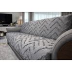 Özdağ Home Concept Şönil 3’lü Kanepe Koltuk Örtüsü – Yumuşak Dokulu, Dayanıklı ve Şık Koltuk Şalı - 175 x 210 cm - Gri