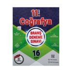 ÖZDEBİR YAYINEVİ Özdebir Yayınları 11.Sınıf Coğrafya 16 Branş Deneme Sınavı