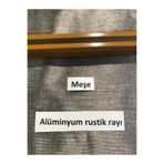 özdeğer home 250cm meşe TAVANA MONTAJ TEKLİ KORNİŞ ALÜMİNYUM PERDE RAYI