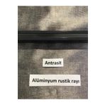 özdeğer home rayı dekoratif perde korniş alüminyum perde kornişi perde askısı ray 155cm rustik perde