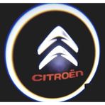 Özdemir Aksesuar Citroen Kapı Altı Işıklı LED Logo Pilli
