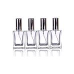 ÖZDEMİR OYUNCAK (4 Adet) Cam Yeniden Doldurulabilir Sprey Kolonya Parfüm Şişesi 50 Ml - Boş Şişe