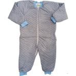 Özdemirli Bebe Bisiklet Yaka Uzun Kollu 2.5 Tog Cocuk Uyku Tulumu 7-8-9-10 Yaş - Gri - Mavi - 7 - 8 Yaş