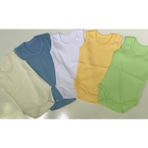 Özdemirli Bebe Çıtçıtlı Badi Askılı (5 Li Paket) - 6 - 9 Ay - Renkli